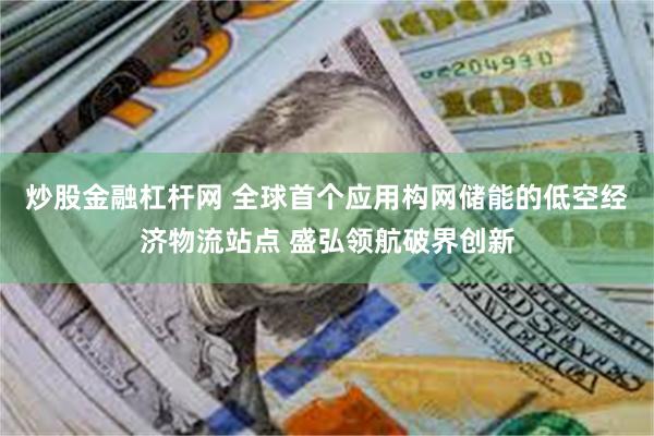 炒股金融杠杆网 全球首个应用构网储能的低空经济物流站点 盛弘领航破界创新